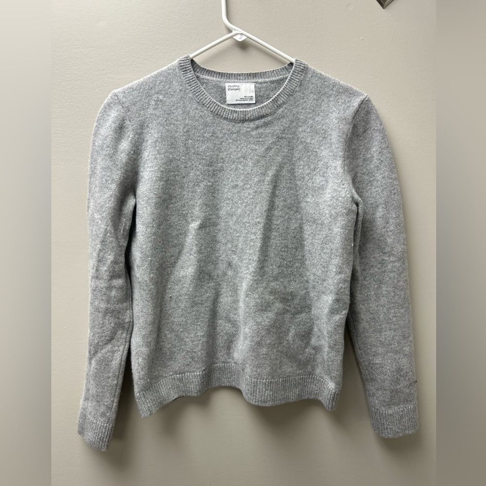 Colorful Standard‎ Grey 100% Merino Wool Sweater